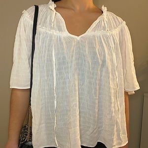 H&M white blouse
